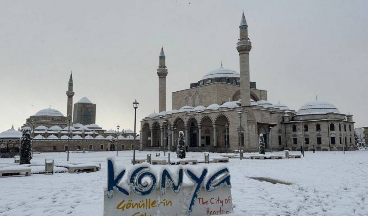 Konyalılar 9 Ocak tarihine dikkat! Kar kalınlığı 15 cm’ye ulaşacak
