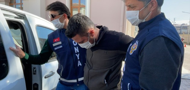 Konya’da apartman görevlisini öldüren zanlı adliyeye sevk edildi