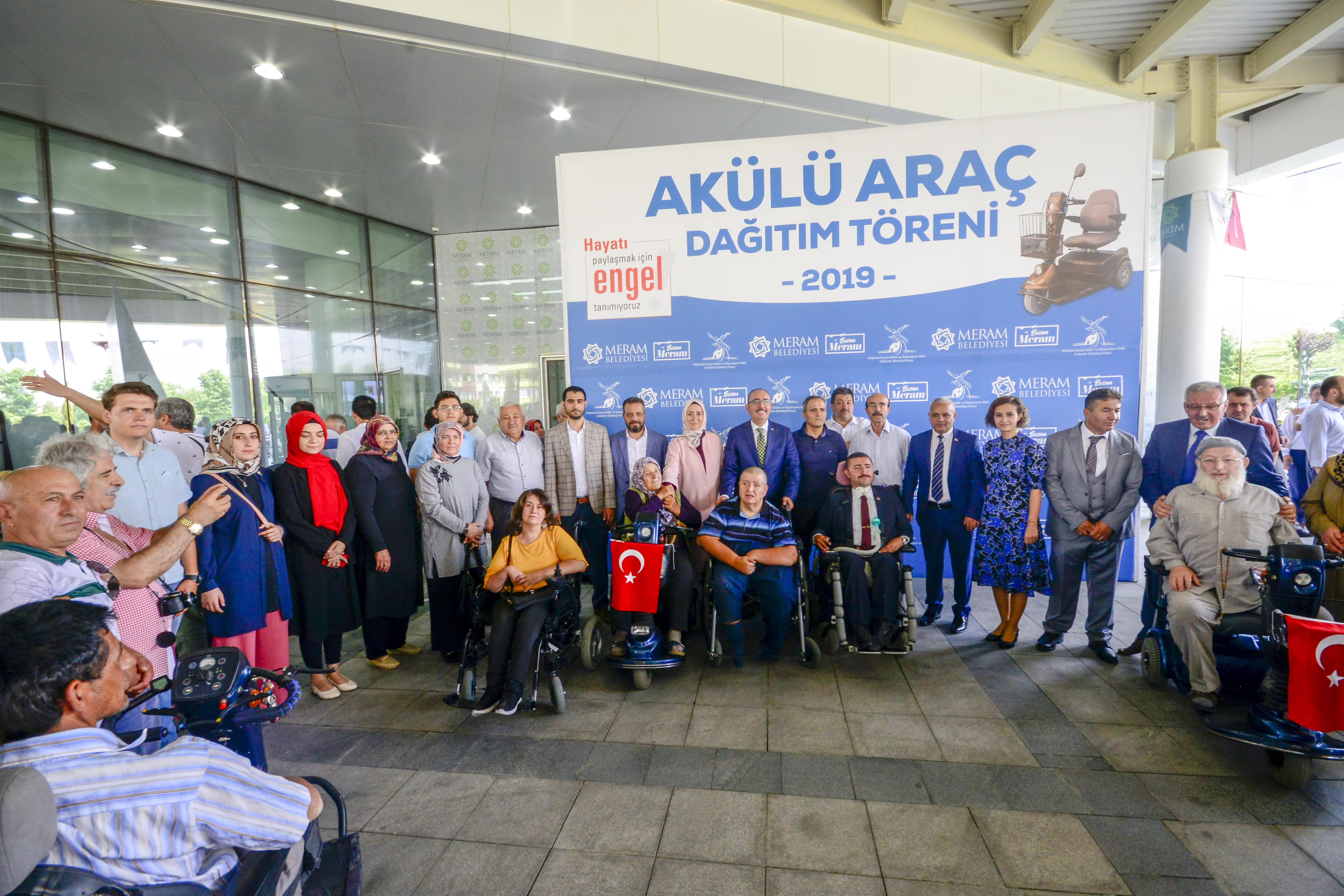 MERAM’DA ENGELLİLERİN YÜZÜ GÜLDÜ