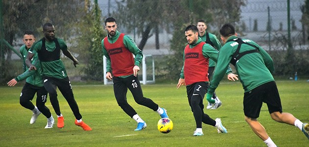 KONYASPOR'DAN ÖNEMLİ MAÇA HAZIRLIK