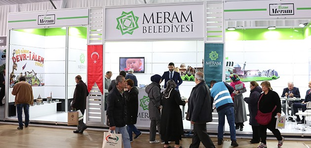 MERAM BELEDİYESİ İSTANBUL KONSİAD FUARINDA YERİNİ ALDI