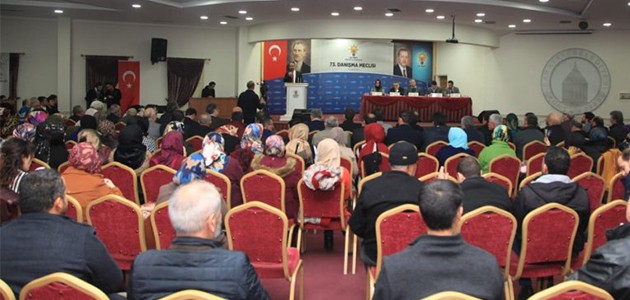 AK PARTİ KARATAY İLÇE BAŞKANLIĞI’NIN 73. DANIŞMA MECLİSİ GERÇEKLEŞTİRİLDİ