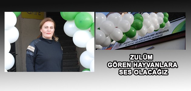 ZULÜM GÖREN HAYVANLARA SES OLACAĞIZ