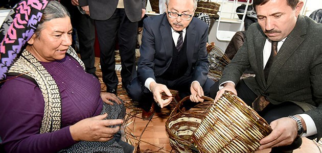 KONYA'DA HASIR VE SEPET SANATI 