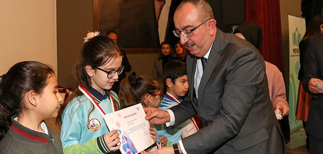 MERAM’DA AKIL ZEKA OYUNLARINDA BAŞARILI OLAN ÖĞRENCİLERE MADALYALARI VERİLDİ