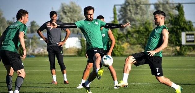 Konyaspor, Beşiktaş maçı hazırlıklarını sürdürdü