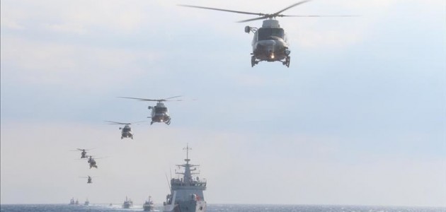 KKTC'de Şehit Yüzbaşı Cengiz Topel Akdeniz Fırtınası Tatbikatı