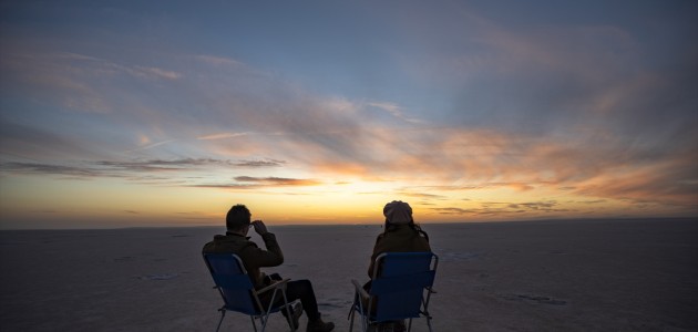  Tuz Gölü'nden Büyüleyici Kareler