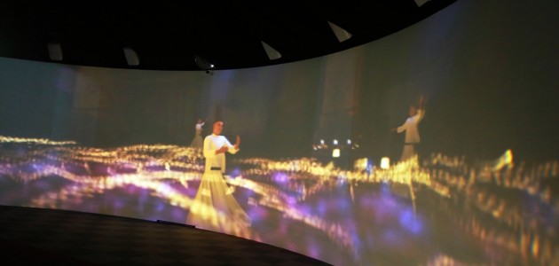 Dijital Gösterim Merkezinde Hazreti Mevlana Sergisi Açıldı