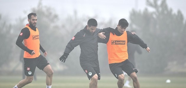 Konyaspor'da Fatih Karagümrük Maçı Hazırlıkları
