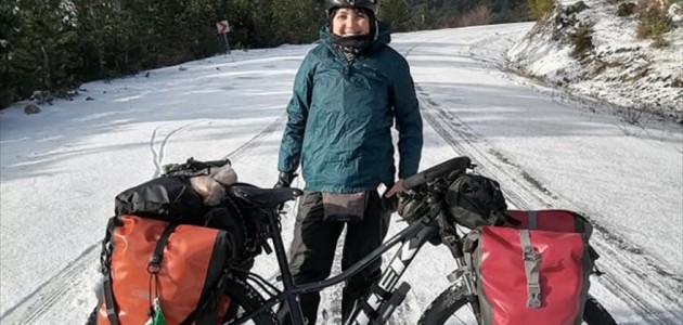  Brezilyalı Bisikletçi Kara Yakalandı, Belediye Başkanı Yardımına Yetişti