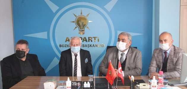  AK Parti Konya Milletvekili Halil Etyemez, Bozkır'ı Ziyaret Etti
