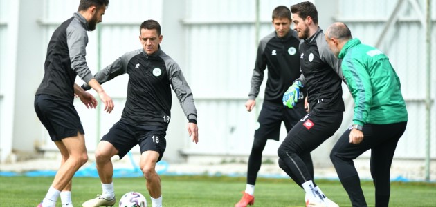 Konyaspor'da Alanyaspor Maçı Hazırlıkları
