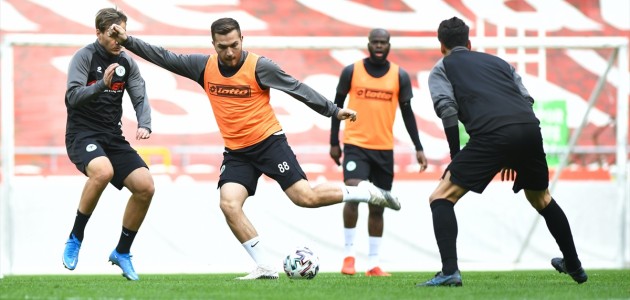 Konyaspor'da Kayserispor Maçı Hazırlıkları
