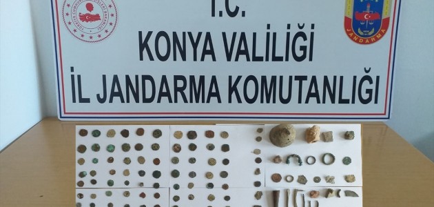 Konya'da 150 Parça Tarihi Eser Ele Geçirildi
