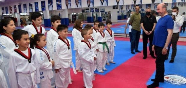  Selçuklu Belediyesi Yaz Spor Okullarına Ziyaret