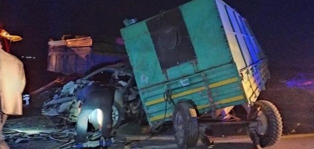  Konya’da İki Araç Çarpıştı : 1 ölü, 3 yaralı