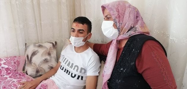 Fırat Kalkanı Bölgesinde yaralanan asker baba ocağında