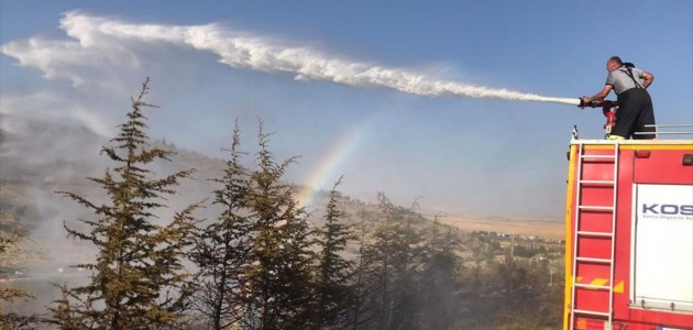 KONYA'DA YANGIN