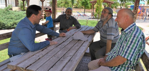 KILCA VATANDAŞLARLA BULUŞMAYA DEVAM EDİYOR