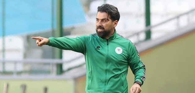 KONYASPOR TEKNİK DİREKTÖRÜ SİVASSPOR MAÇI