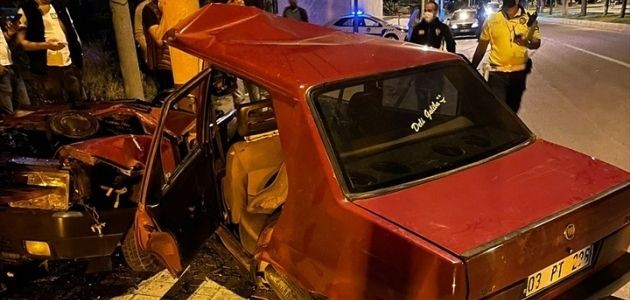  Akşehir’de Trafik Kazası