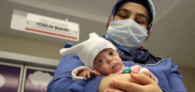 KONYA'DA 570 GRAM DOĞAN BEBEK