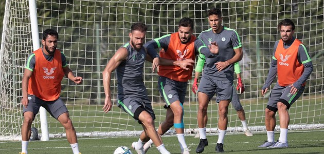 Konyaspor, Alanyaspor maçına hazırlanıyor
