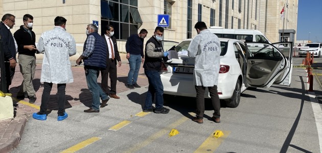Konya'da Avukatı bacağından vurdu