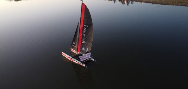 Yelkenlilerden Beyşehir Gölü kurumasın