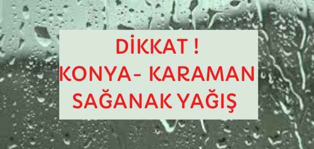 Konya ve Karaman için 