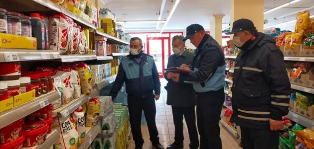 Hüyük'te KDV indirim denetimleri