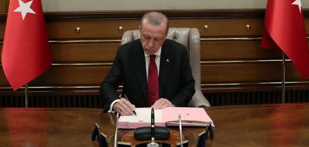 Erdoğan’dan çok sayıda görevden alma kararı
