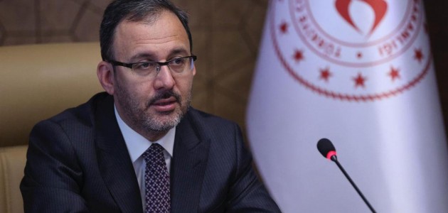  Bakan Kasapoğlu müjdeyi verdi!