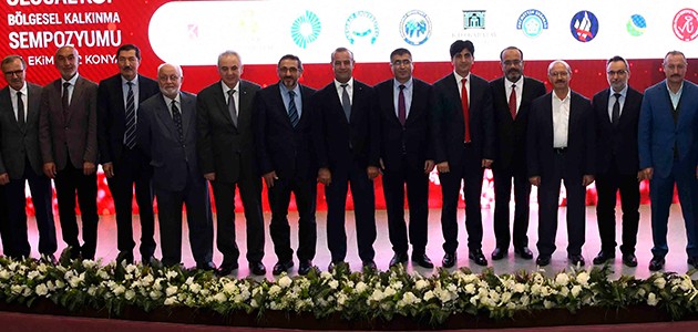   9.Ulusal KOP Bölgesel Kalkınma Sempozyumu düzenlendi