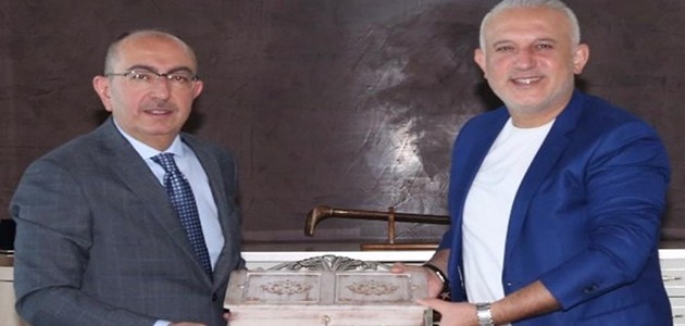  AVCIOĞLU'NDAN,MERAM BELEDİYESİ'NE ZİYARET