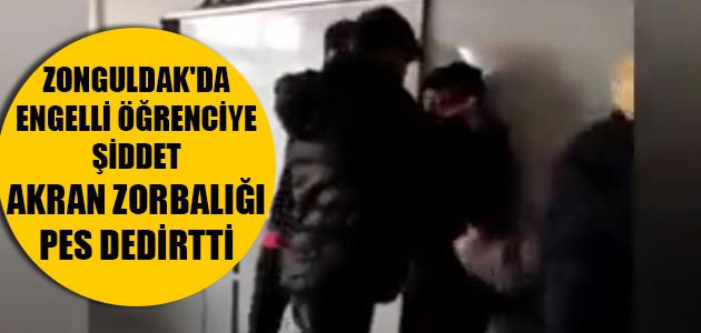  ZONGULDAK'DA ENGELLİ ÖĞRENCİYE ŞİDDET

AKRAN ZORBALIĞI PES DEDİRTTİ