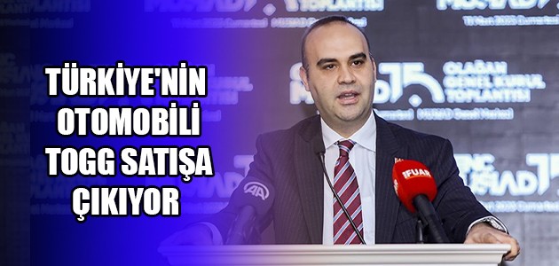 TÜRKİYE'NİN OTOMOBİLİ TOGG SATIŞA ÇIKIYOR 