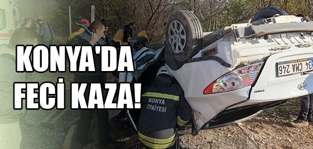 KONYA'DA FECİ KAZA!