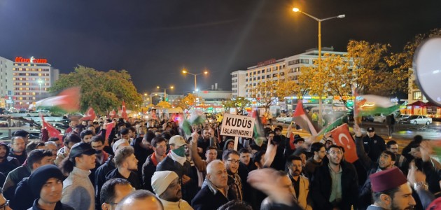 Konyalı Üniversiteli Gençlerden Gazze'ye Destek