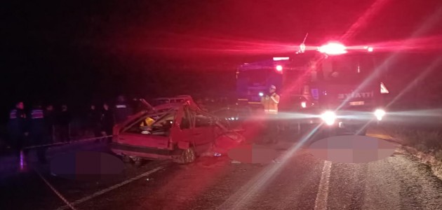 Konya'da Katliam gibi kaza! Bir aile yok oldu!