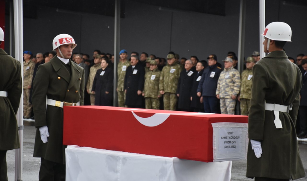 Pençe-Kilit Harekatı bölgesinde şehit düşen 9 askerimiz için Şırnak’ta tören düzenlendi