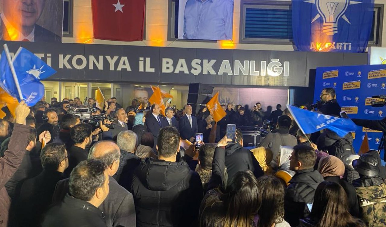 Uğur İbrahim Altay’a Konya’da coşkulu karşılama