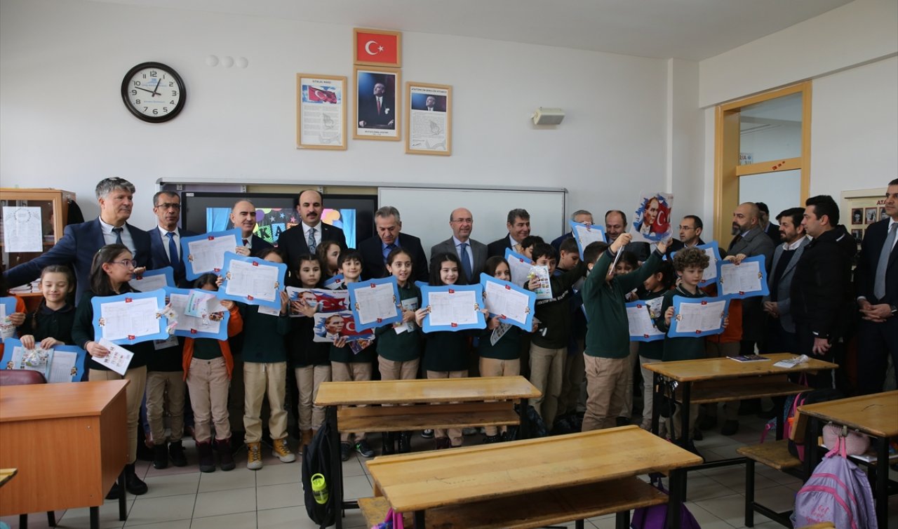 Konya’da 2221 okulda öğrenim gören 484 bin 500 öğrenci karnelerini aldı
