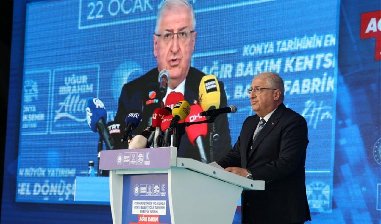 Milli Savunma Bakanı Güler: ‘’Konya tek seferde yapılan en büyük ihalesini gerçekleştirdi’’