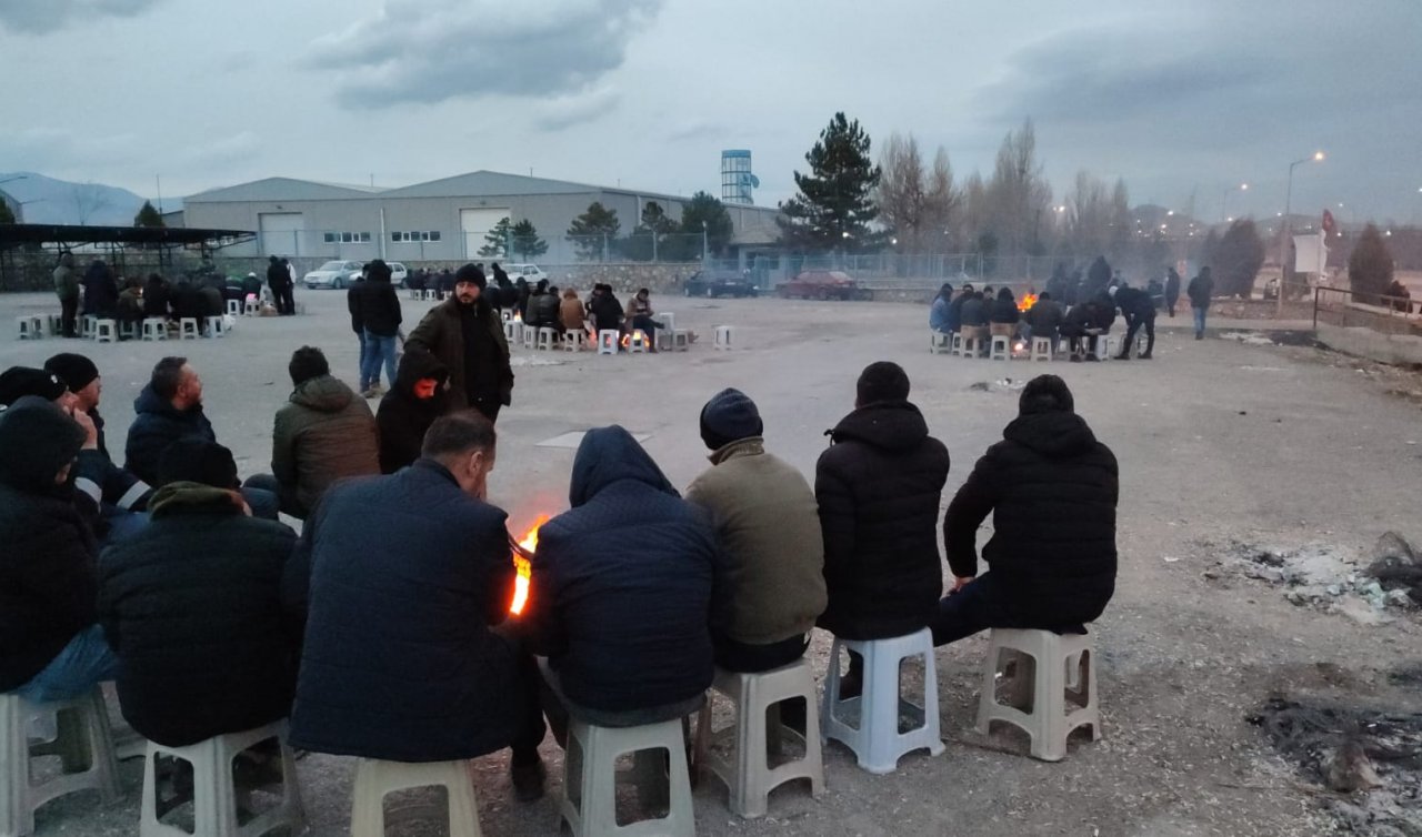 Konya’da Eti Alüminyum işçilerinin büyük direnişine destekler bir bir geliyor
