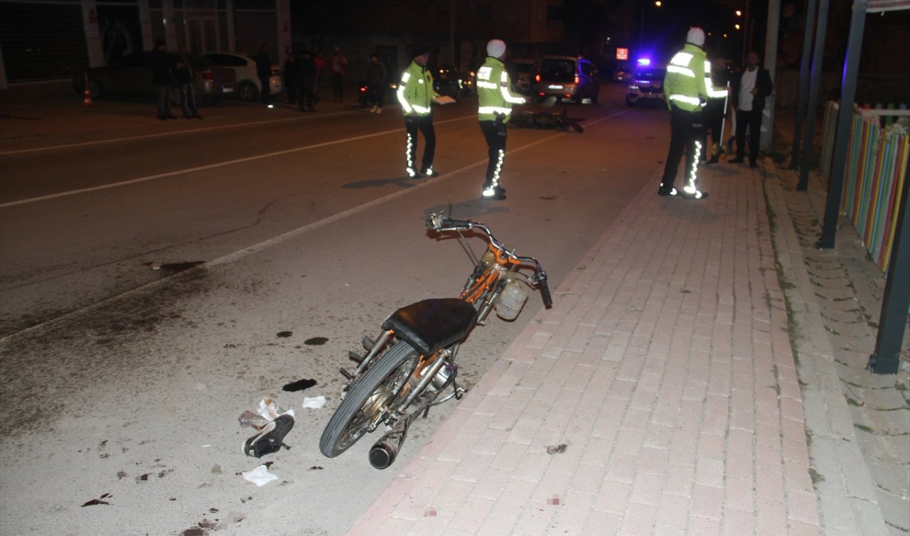 Konya’da iki motosiklet çarpıştı: 2 yaralı var