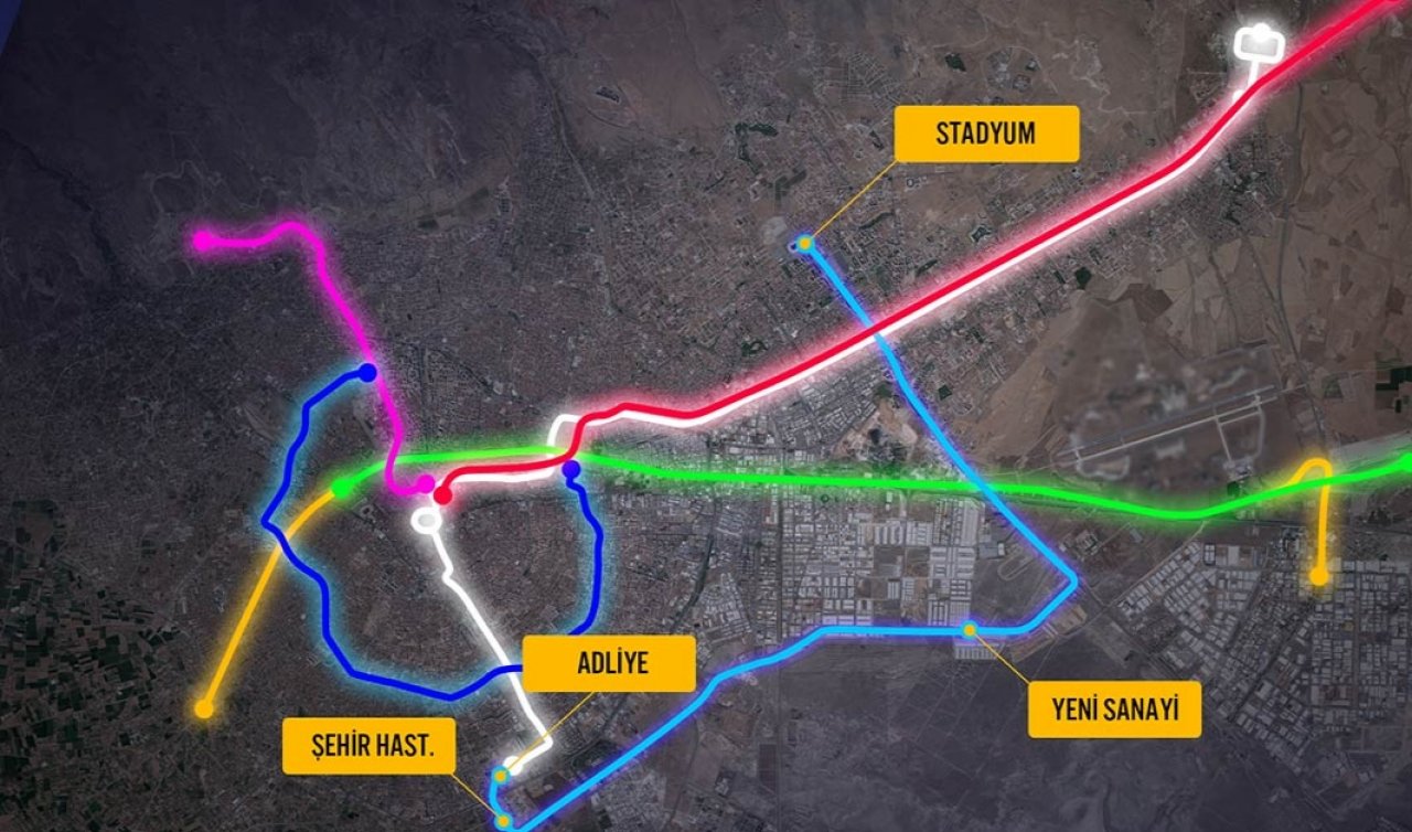 Konya’ya ilk kazma vuruldu! Yeni tramvay hattı yapılıyor
