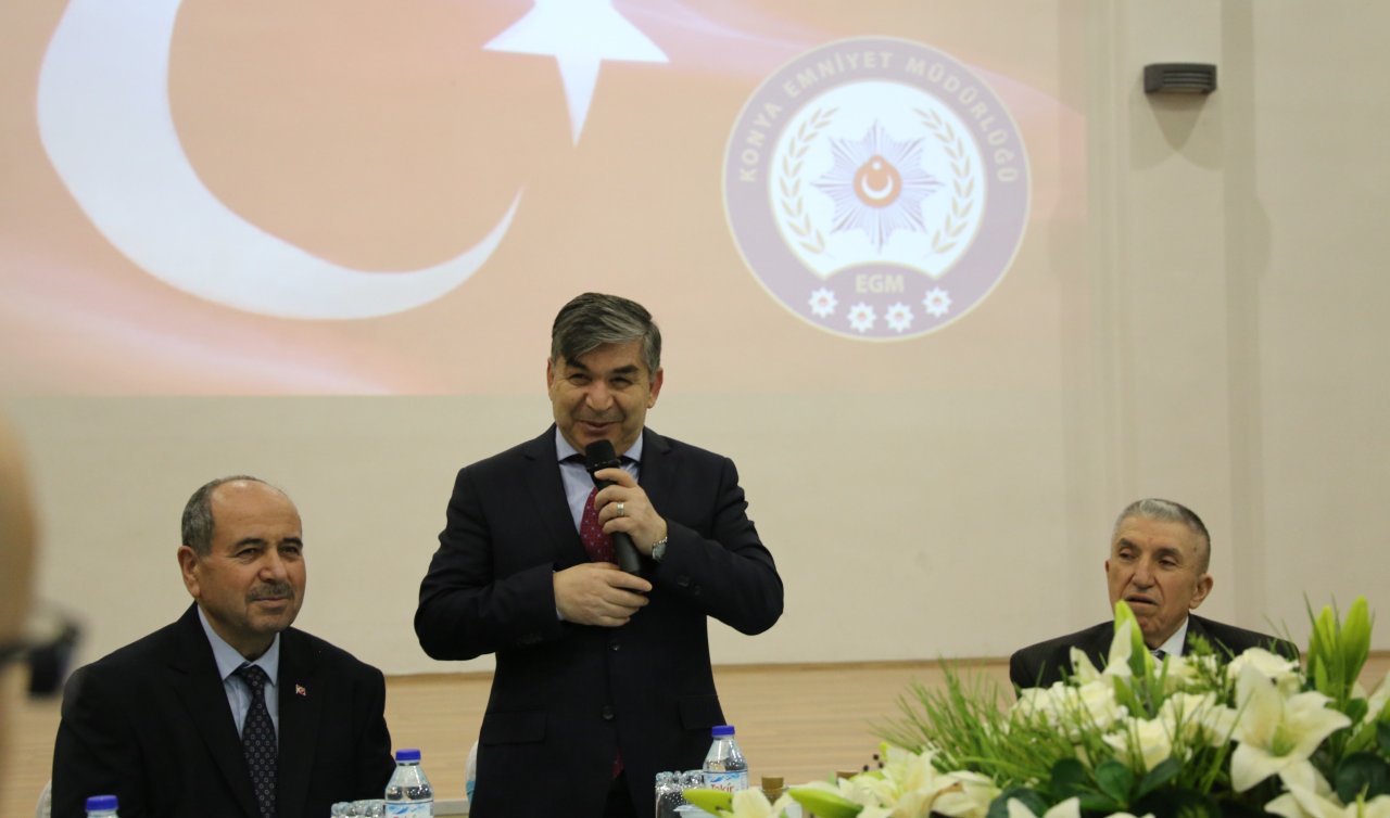 Her rütbeden 350 emekli polis iftar yemeğinde buluştu! 