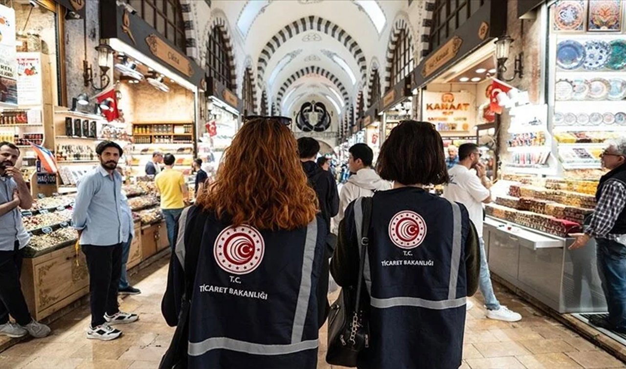 Ticaret Bakanlığı ekipleri, Konya dahil 81 ilde eş zamanlı fiyat ve etiket denetimi yapıyor